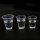Clear or Red Disposable Plastic Disposable Party Cups