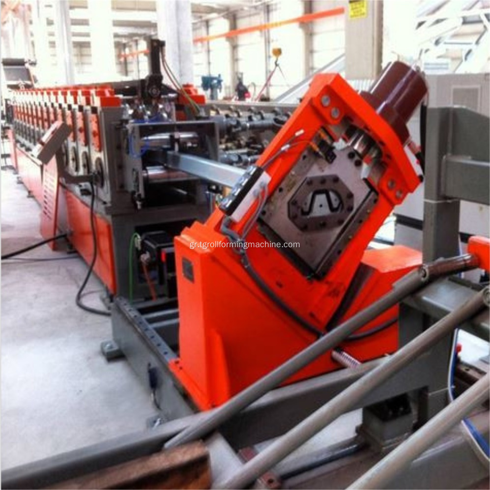 Χάλυβα Silo Κυματοειδές Πάγκο Στήριγμα Roll Forming Machine