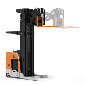 electric double deep reach truck electric zowell