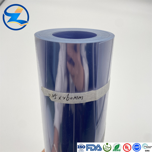 popular blue pvc film for mattress cover film