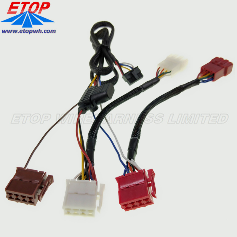 car stereo wire harness