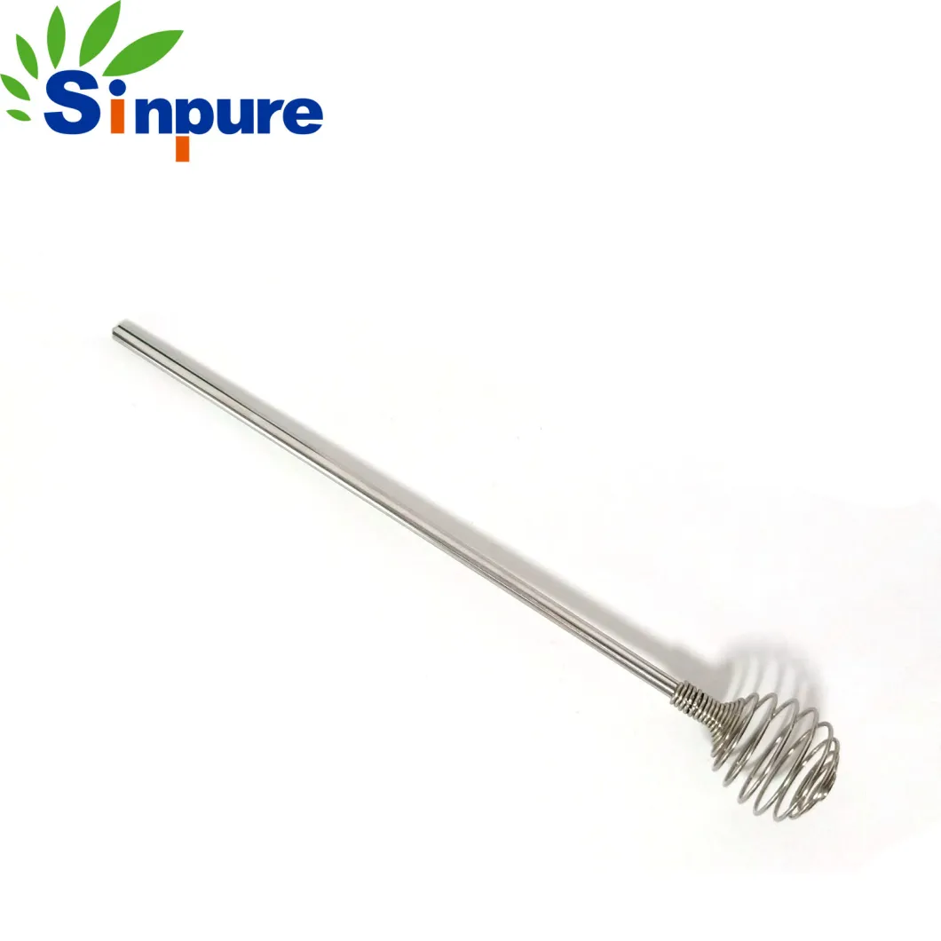 Customized Home Supplies Stainless Steel Honey Stirring Rod Mini Egg Beater