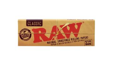 RAW Brand unbleached rolling papers