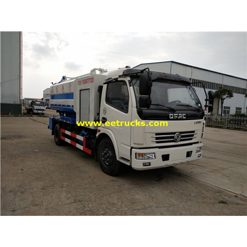 6000L 4x2 Dung Xe cẩu