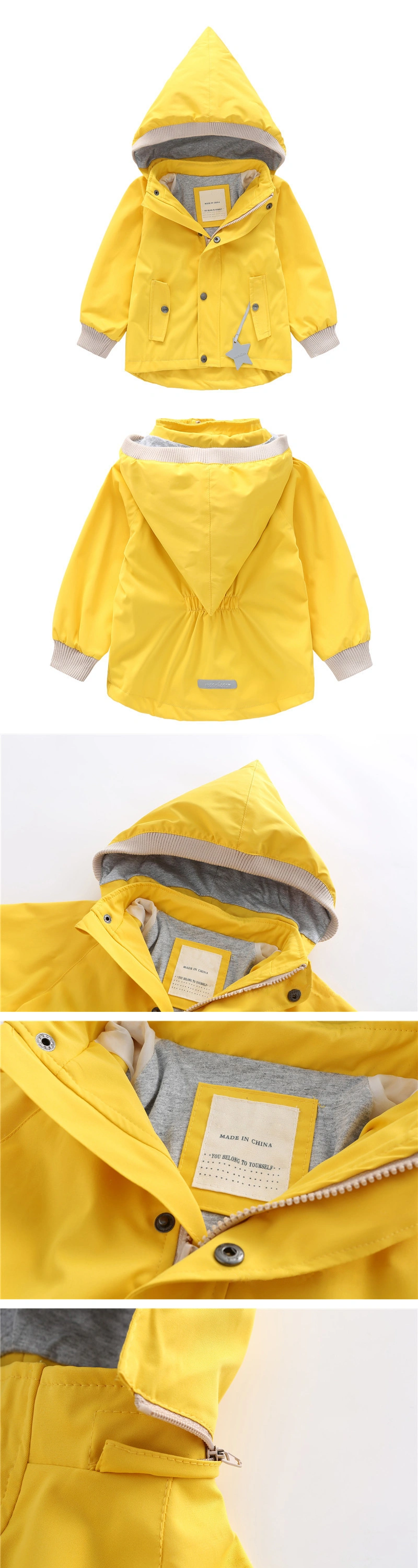 2019 New Kids Spring Autumn Outdoor Windbreaker Jackets Waterproof Girl Jacket