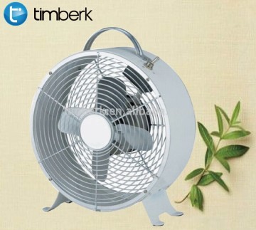 Small clock fan electric table fan