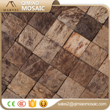 New Building Construction Materials Coconut Shell Mosaic Tiles For Home