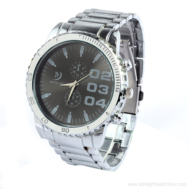 Stainless steel watch Quartz Stainless Lasted wrist watchluqixuan