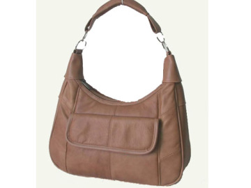 Tan Cowhide Leather Handbag (DS366160)