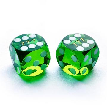 Bescon Dice Professional Precision Dice Dice Count Corner 9/16 &quot;(14,3 мм) со случайным серийным номером, точность нарезания кости 14,3 мм