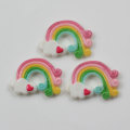 Multicolored Colorful Cloud Flatback Resins Cabochon DIY Items For Kids Girls Phone Shell Spacer Jewelry Making Store