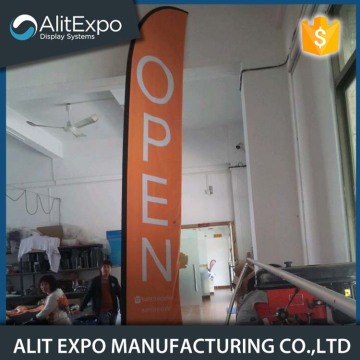 Dye Sublimation advertising polyester beach flag