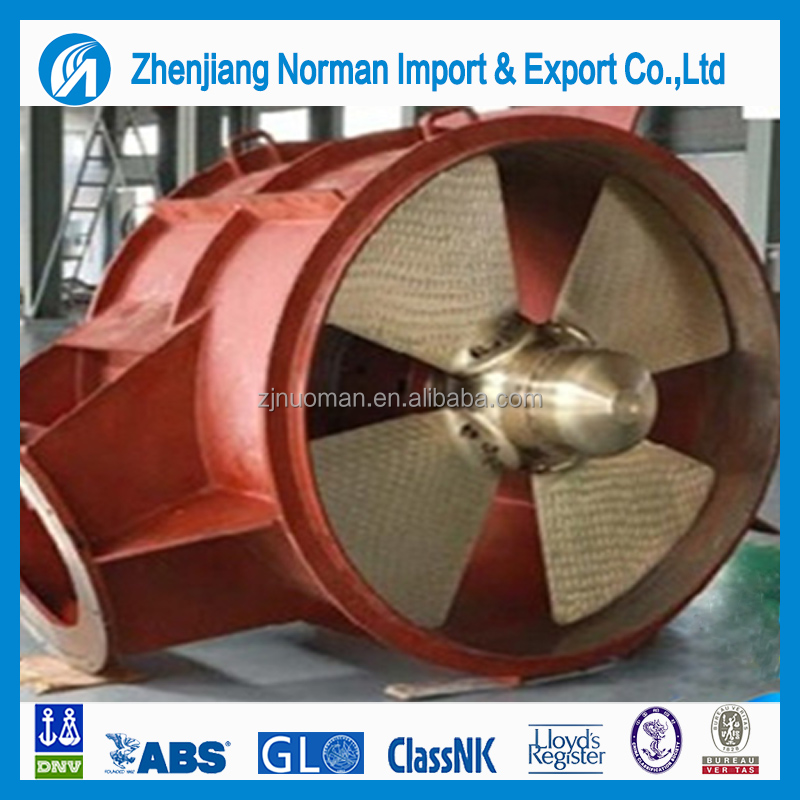 Solas approved 75KW electric marine Tunnel thruster CCS boat bow thruster