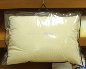 Transparent pvc tote bag, pvc transparent bag for pillow