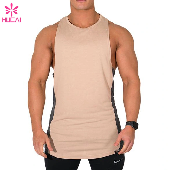 Men's Custom Logo Muscle Gym Workout Sport Running Tank Tops