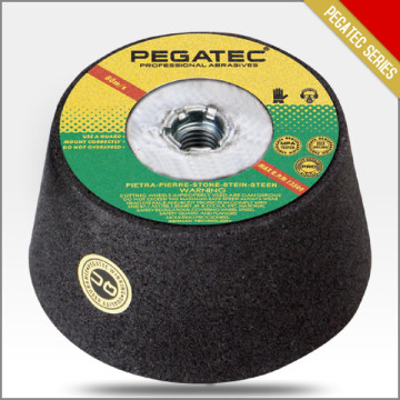 Black silicon carbide grinding wheel