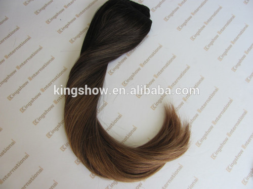 tasteful new Kingshow hair product in vogue balayage clip in hair extension