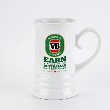 Customized 600ml/22oz VB Ceramic Beer Mug - German Beer Steins Mugs