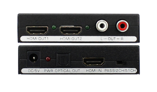 OEM ODM Optical HDMI Splitter 1 x 2