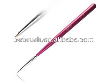Kolinsky Hair & Preal Rose Handle Detail Brush 505# Nail Art Brush for Fine Line Design Nail Brush