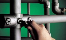 Galvanized malleable cast iron Key Clamp