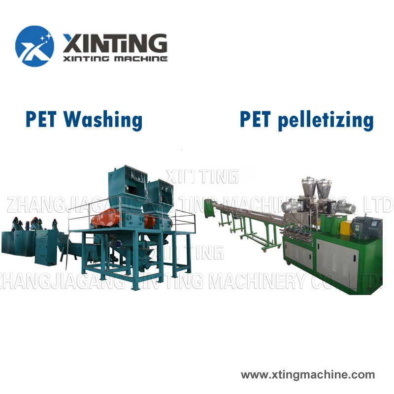 Waste Plastic Pet/HDPE Milk Water Bottle Recycling Crushing Washing Drying Machine/Line/Plant