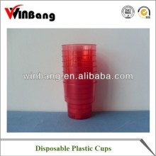 Disposable Cups Red Shot Glasses