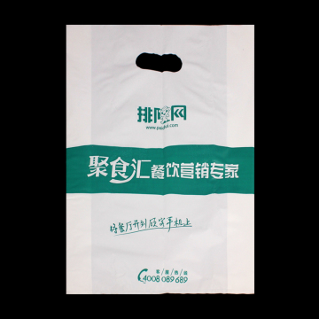 Patch Handle Custom Plastic Merchandise Retail Bag