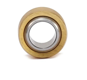 8mm Bore Radial Spherical Plain Bearings with Brass Rings