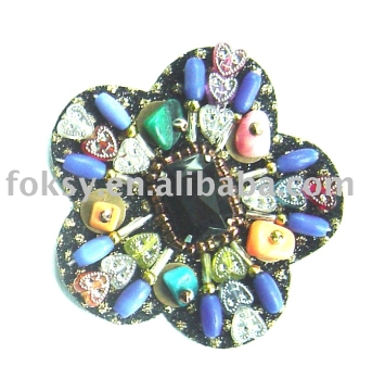 Handmade beads motif
