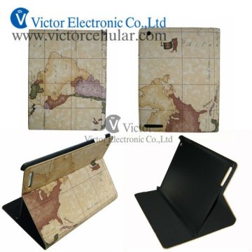 Special design tablet leather case for iPad 3