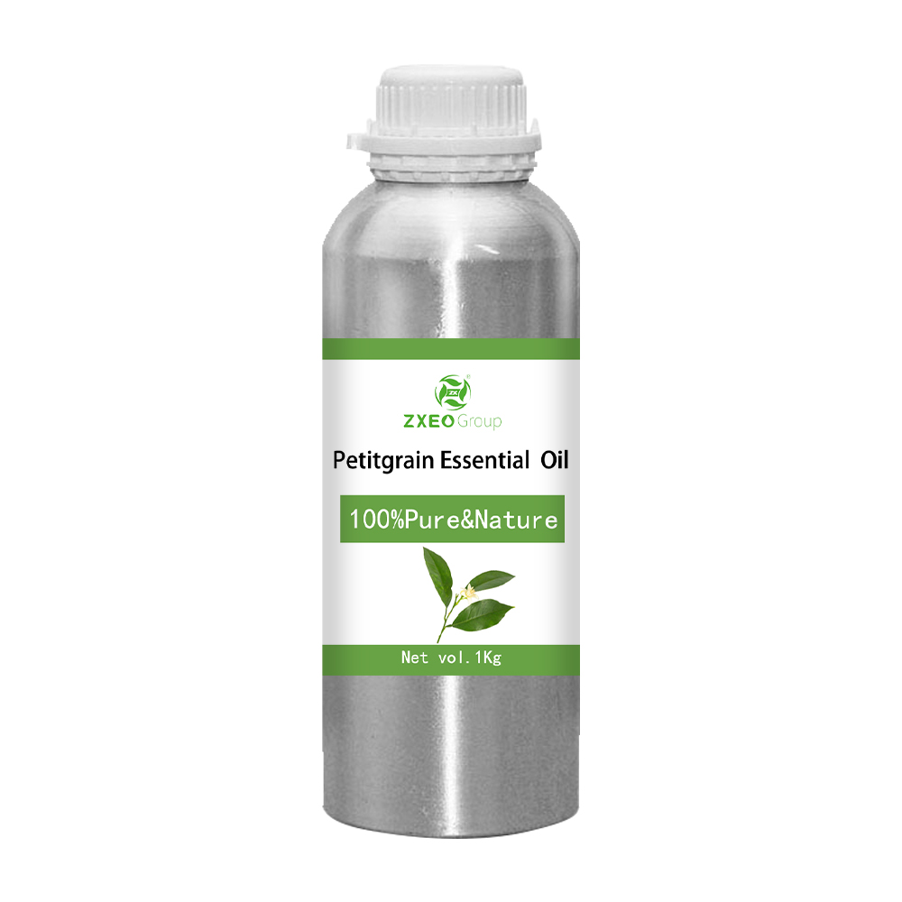 Olio organico Ptitgrain puro Ptitgrain Essenziale Distill di alta qualità Distill Extractive Aromathyerpy Bulk all&#39;ingrosso al 100% Olio Ptitgrain naturale puro