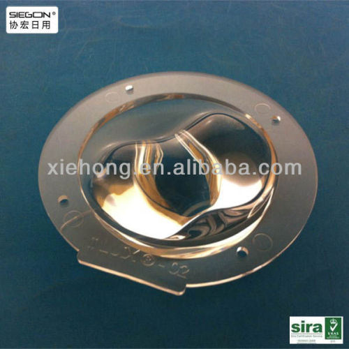 Acrylic single led lens, transparent hung single led lens