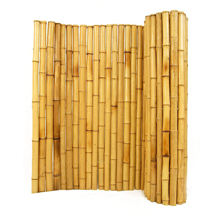 high quality Small node bamboo fencing for garden