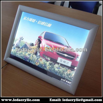 A3 LED Curved Aluminum Snap Frame Slim Light Box