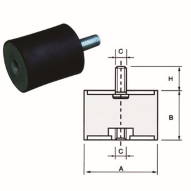 OEM Rubber Generator Anti-Vibration Mount