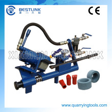 Integral Drill Rod & Chisel Bit Pneumatic Grinder