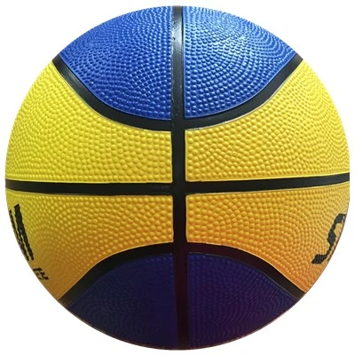 Blue Yellow High Quality Sporting Basketball