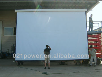 300" Large Electric projection screen/Electric Projection Screen/Motorised projector screen/electric screen