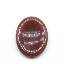 Strawberry Quartz Worry Stone: A Natural Healing Massage Gemstone