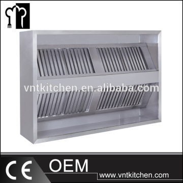 VNTS039 Commercial Restaurant Stainless Steel Hood System