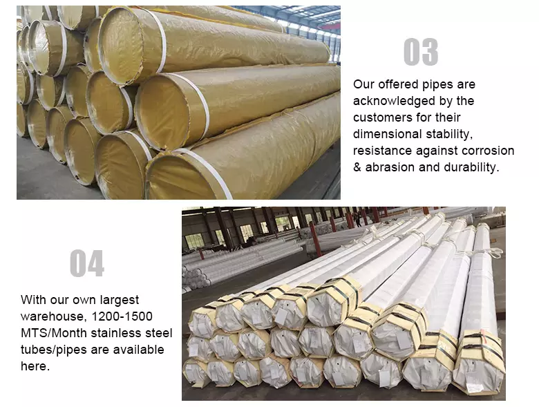 2205 304 Annealed schedule 40 stainless steel seamless pipe price