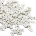 Polymer Hot Clay 5mm Scheibe Halloween White Ghost Streusel für Kunsthandwerk machen Nail Arts Cartoon Scrapbook Telefon Verzierungen