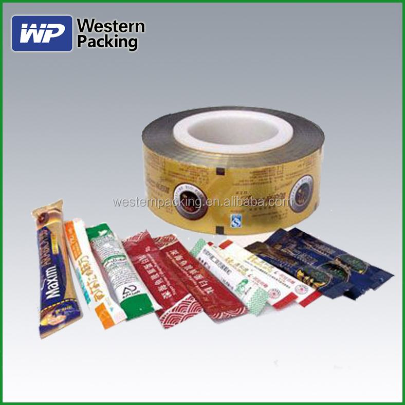 colored plastic film on roll /lamination all kinds of packaging film