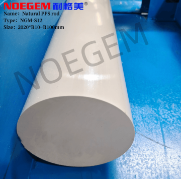 Natural PPS engineering plastic rod