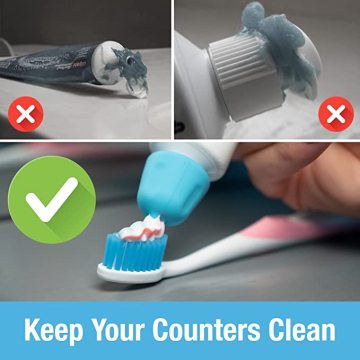 Αυτο -κλεισίματος οδοντόκρεμα καπακιές χωρίς διανομείς καλύμματος αποβλήτων