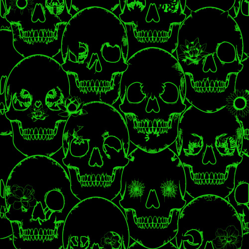 Tag der toten Zuckerschädel leuchten im dunklen Fluoreszenz -Puzzle -Puzzle Halloween 1000 Stücke für Erwachsene