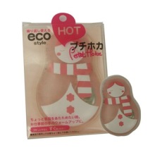 Magic click hand warmer moist hand warmer