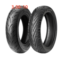 8-Ply Vacuum Motorcycle Tire 3.00-10: High-Grip Trike and ATV Tires