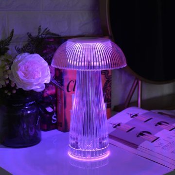 USB Charging Touch Crystal Design Rose Lamp for Diamond Table Lamp